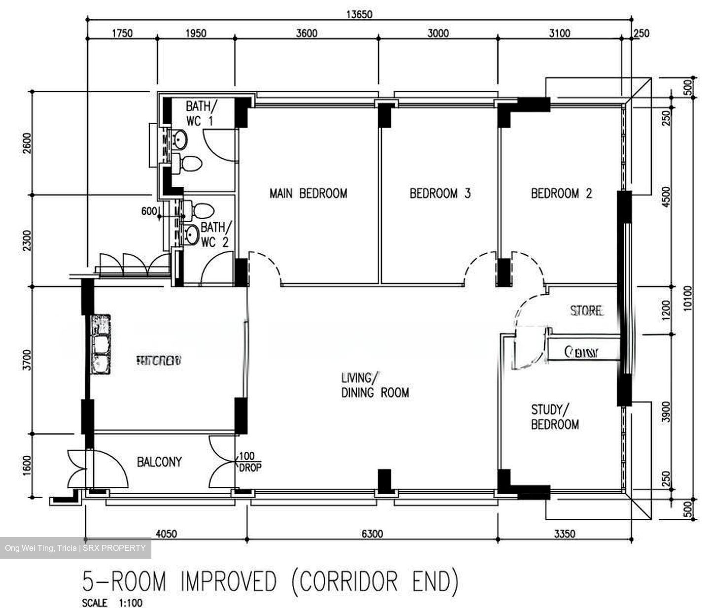 Blk 188 Pasir Ris Street 12 (Pasir Ris), HDB 5 Rooms #611771841